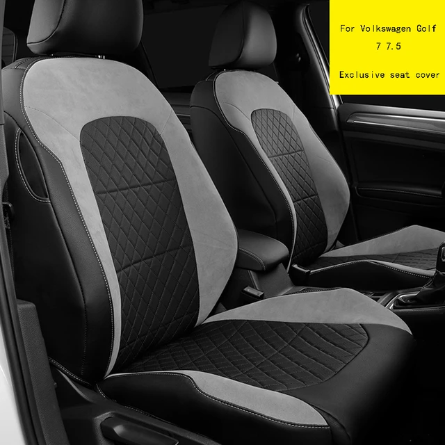 Auto Sitz Abdeckung Für VW Golf 7 Volkswagen Volle Set Styling Auto Echte  Leder Innen Zubehör - AliExpress