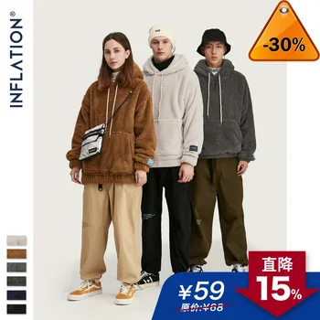 

Men's 2020 Autumn Winter Hoodies Hip Hop Casual Cotton Pullover Men Hoodies Skateboard Men Winter Wool Hoodies
