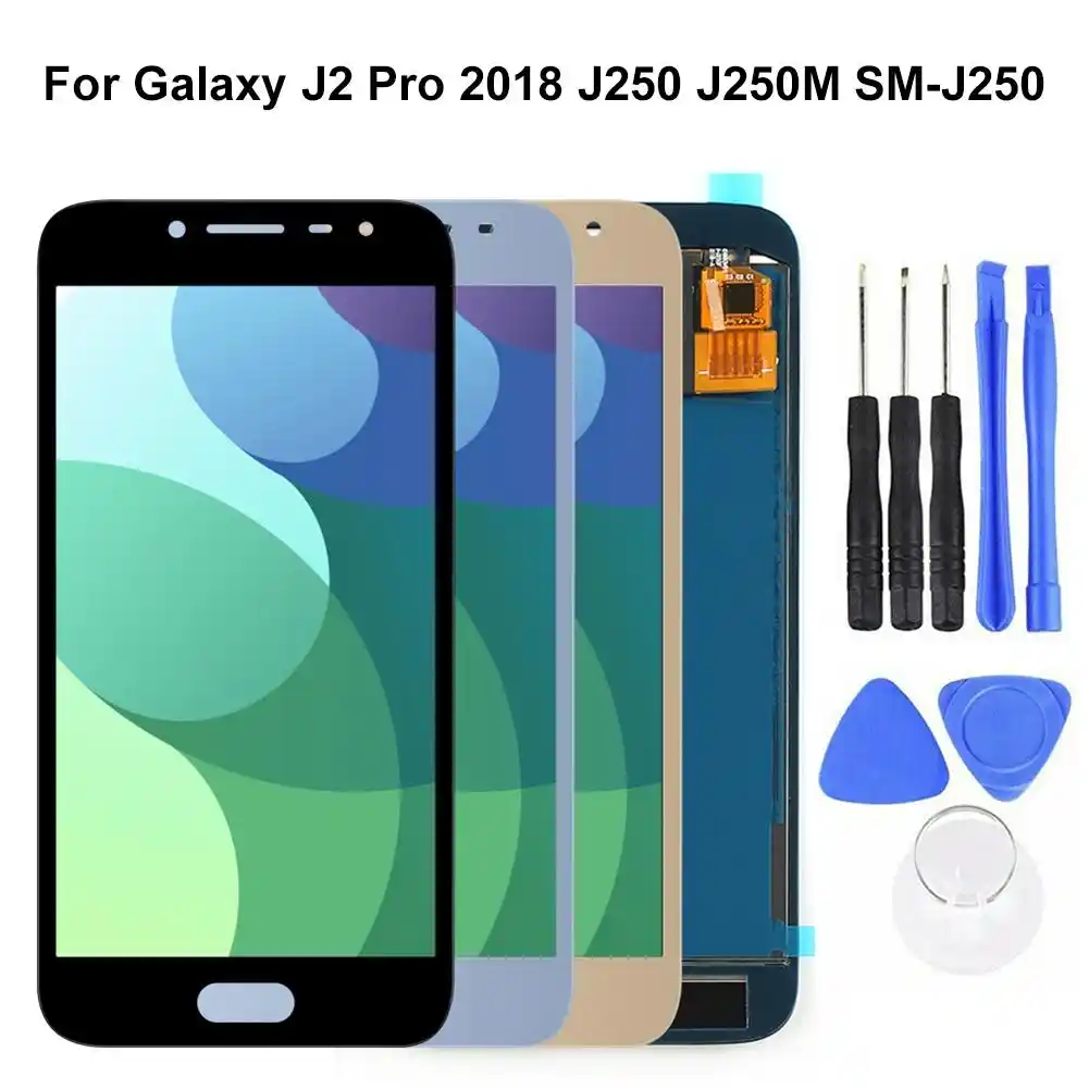 For Samsung Galaxy J250 Lcd J2 Pro 18 J250f J250m Sm J250 Touch Screen Digitizer Assembly J250 Display Replacement Repair Part Mobile Phone Lcd Screens Aliexpress
