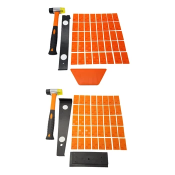 

Laminate Wood Flooring Installation Kit with Spacers Tapping Block Pull Bar