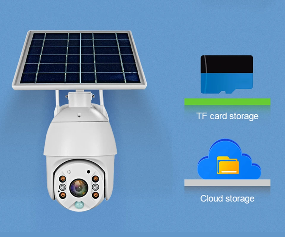 Orendil OSE-03 4G LTE 1080P Dome Camera 5W Solar Panel Battery Security Camera 11