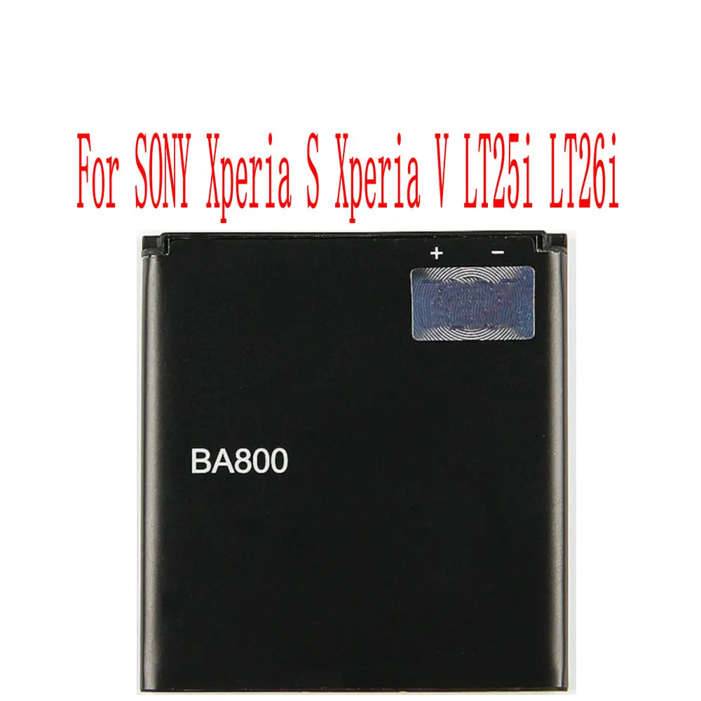 

High Quality 1700mAh BA800 Battery For SONY Xperia S Xperia V LT25i LT26i Cell Phone