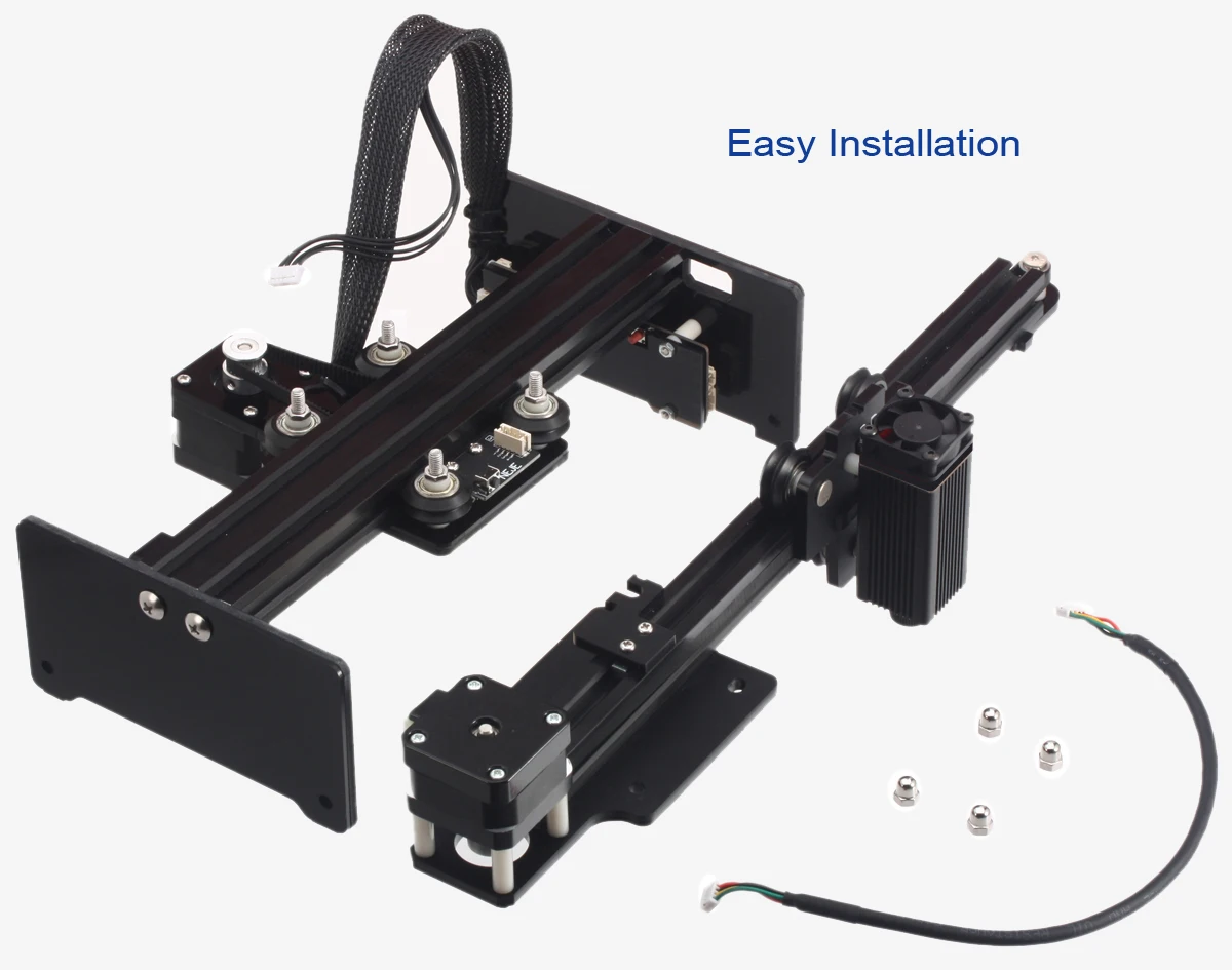 NEJE MASTER 3500 МВт лазерный гравировальный станок DIY мини ЧПУ для резки древесины Настольный гравер для Windows, Mac