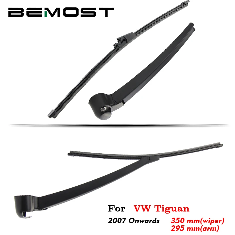BEMOST Auto Car Rear Windscreen Wiper Arm Blade Soft Natural Rubber For Volkswagen Tiguan 350MM Hatchback Year From 2007 To 2018 |