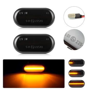 

2pcs Led Dynamic Turn Signal Side Marker Light Sequential Blinker Light For Nissan Qashqai Navara Micra Pathfinder Note 350Z