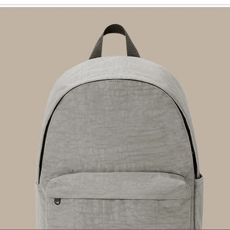 Khaki Xiaomi 90fun Молодежный ранец для колледжа промытая ткань 15L емкость легкий рюкзак для ноутбука простая и универсальная дорожная сумка - Цвет: Khaki