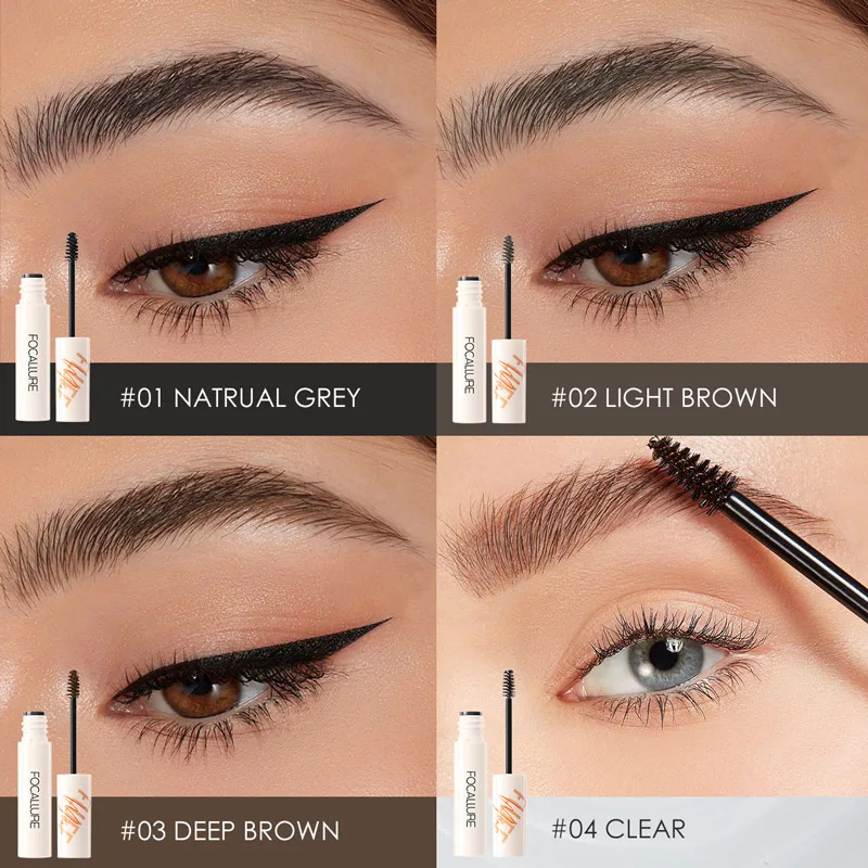Long-Lasting Brow Gel with Brush