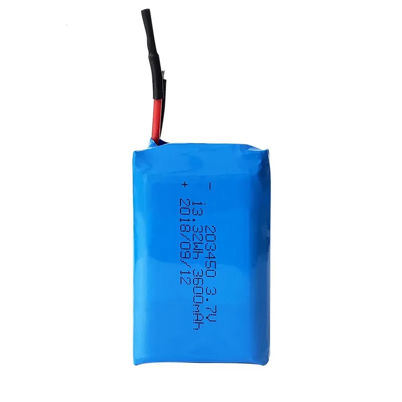 Lipo аккумуляторная батарея 3,7 v 2P 203450 3600mah литий-полимерный аккумулятор для грелки рук