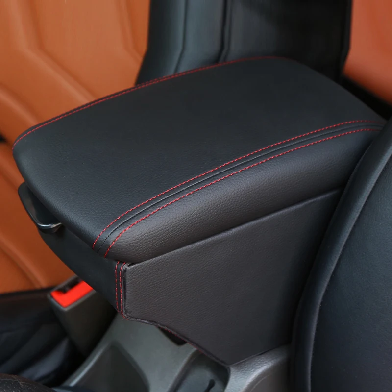 Для Kia Soul 1 2009-2013 подлокотник Универсальная автомобильная центральная консоль аксессуары для модификации caja с двойным приподнятием с USB