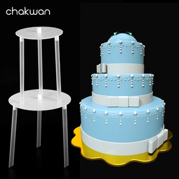 

Cake Stand Support Frame Cake Piling Bracket Cake DIY Dessert Making Decor Tools for Kitchen Accessories 4-12 Inch Cake Mold