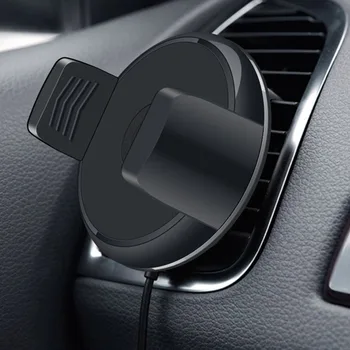

Car Air Vent Clip Phone Holder Wireless Charging Mount Bracket Charger for Smartphone B88