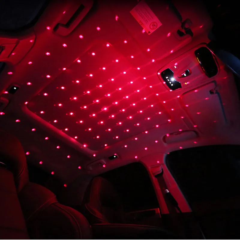 USB СВЕТОДИОДНЫЙ светильник на крышу автомобиля, проектор, светильник, DJ, Рождественское украшение интерьера, лампа, регулируемый светильник, несколько эффектов