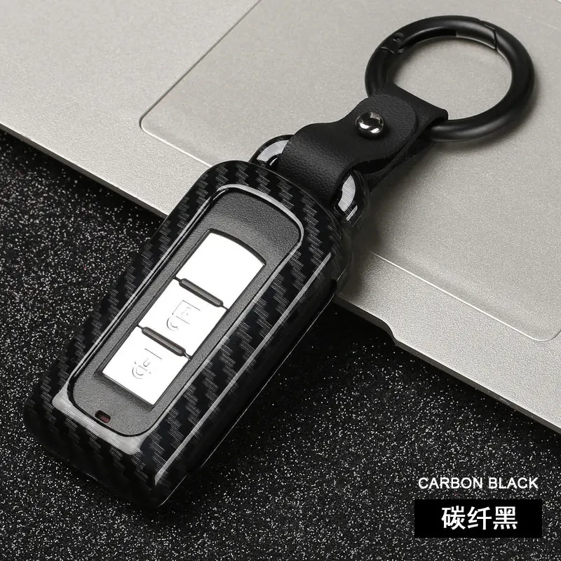 Zinc Alloy Car Key Cover case Bag Holder for Mitsubishi asx lancer 10 outlander colt LANCER