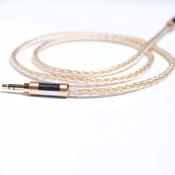 

Ready JCALLY 8 Core OFC Silver Plated Earphone Upgrade Line 0.75/MMCX/ for KZ ZSN PRO ZSX TFZ T2 CCA C12 Earphone Cable