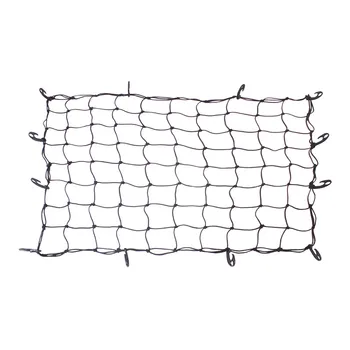 

New Cargo Net Bed Tie Down Hooks for Short Bed Car Roof Luggage Truck Net Cover 120x90cm