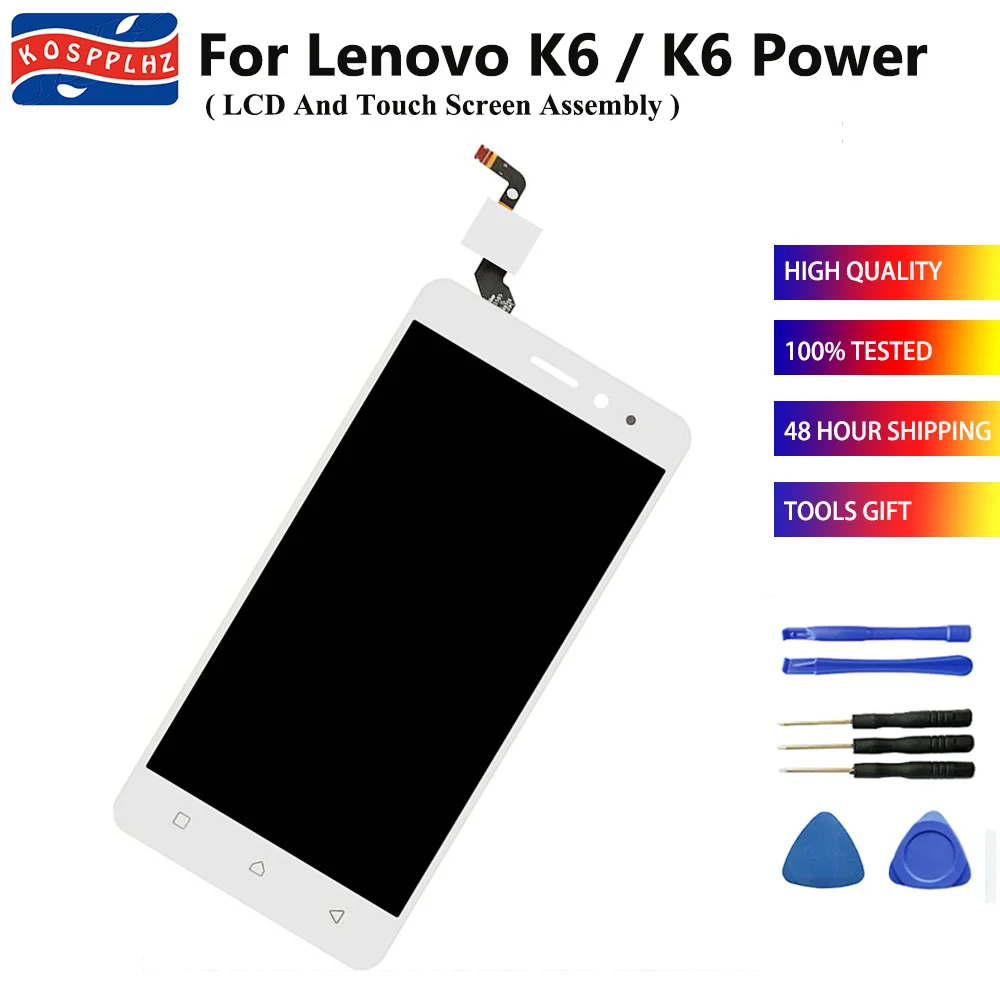 5 0 &quotдля lenovo K6/K6 power K33a42 ЖК-дисплей + сенсорный экран дигитайзер сборка высокое