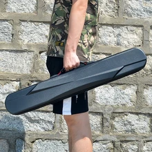 Портативная удочка для хранения трубок, чехол для удочки, водонепроницаемая жесткая удочка для рыбалки, сумка для рыбалки, 60/75 см