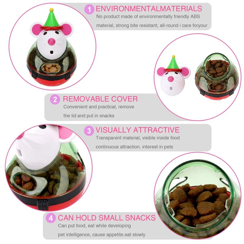 Игрушка для кошек, игрушка-Кормушка для кошек, Интерактивная игрушка для кошек, игрушка-головоломка для кошек, игрушки для домашних животных для кошек и щенков, дозатор для кошачьего лакомства