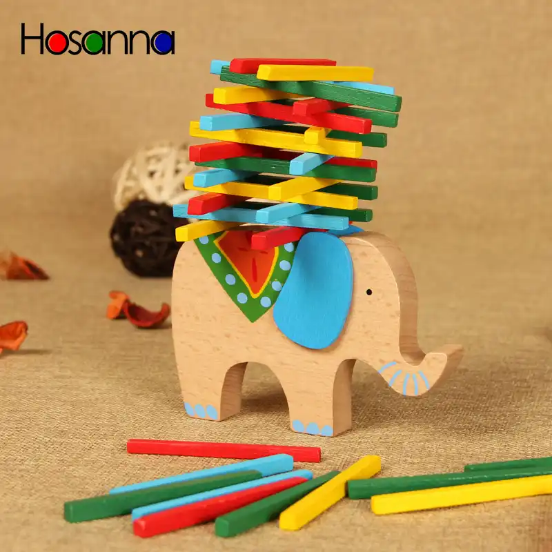 juego equilibrio madera