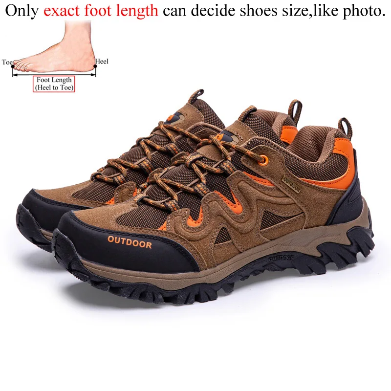 Khaki Обувь треккинг альпинистские мужские кроссовки zapatillas hombre zapatos senderismo sepatu gunung treking - Цвет: Khaki