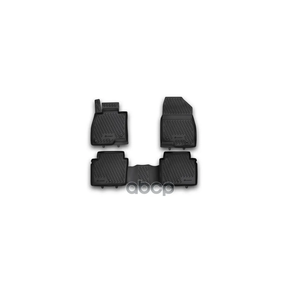 Коврики В Салон Mazda 6, 2012-,-, Сед. 4 Шт.(Полиуретан) ELEMENT арт. CARMZD00025h