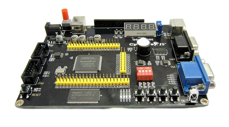  Altera Cyclone IV EP4CE6 FPGA Placa de desarrollo Niosi EP4CE PCB y USB Blaster Jtag como programad