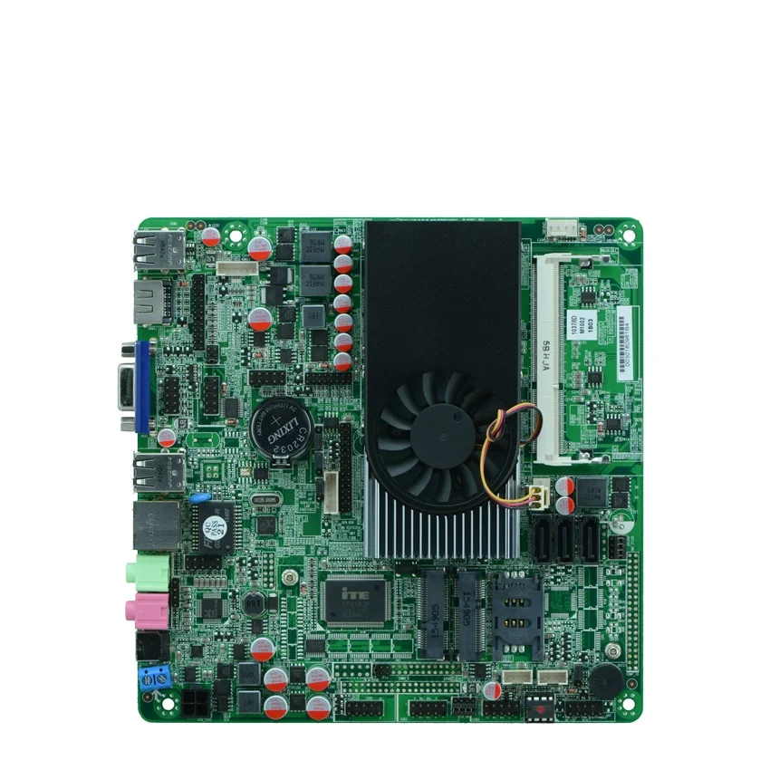 Ультратонкая Промышленная материнская плата Intel Core i7 i5 i3 Celeron 1037U все в одном mini itx
