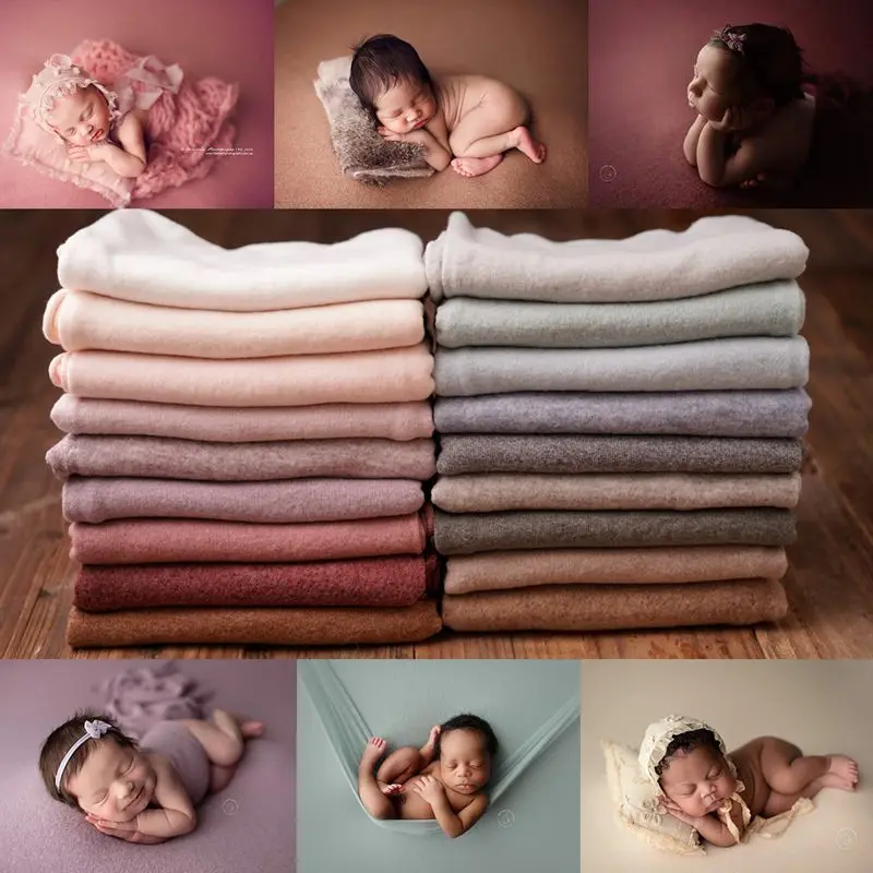 Wraps for Baby Photo Background Newborn Photography Blanket Photography Props 