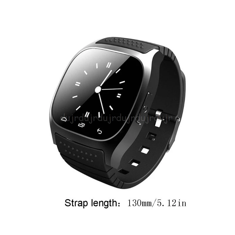 M26 наручные водонепроницаемые Bluetooth Смарт-часы, со светодиодом и дисплеем, музыкальный плеер, шагомер, фитнес-трекер, умные часы D11 19, Прямая поставка