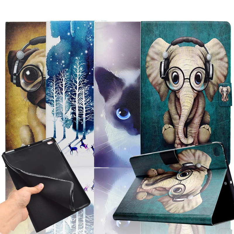 Для Apple Ipad 5 6 Air1 Air 2 Чехлы высокое качество искусственная кожа флип-кейс с