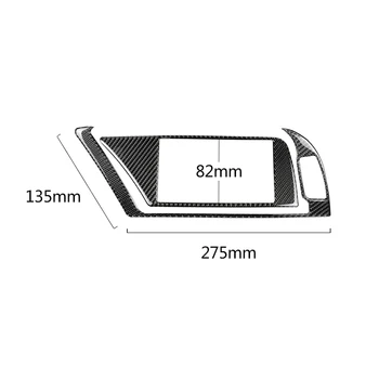 

Car GPS Panel Sticker Interior Inner Carbon Fiber Decoration Replacement