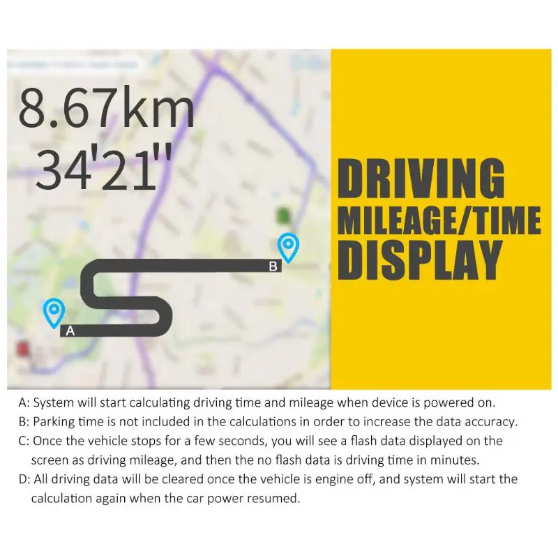 Автомобильный HUD универсальный gps C60 дисплей скорость метр Цифровой скорость проектор лобовое стекло проекция с более скоростной сигнализации запчасти