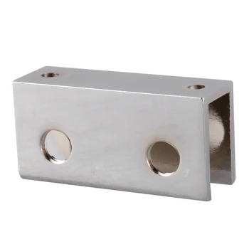 

Rectangular 10-12mm Glass Shelf Clip Clamp Holder Support Bracket