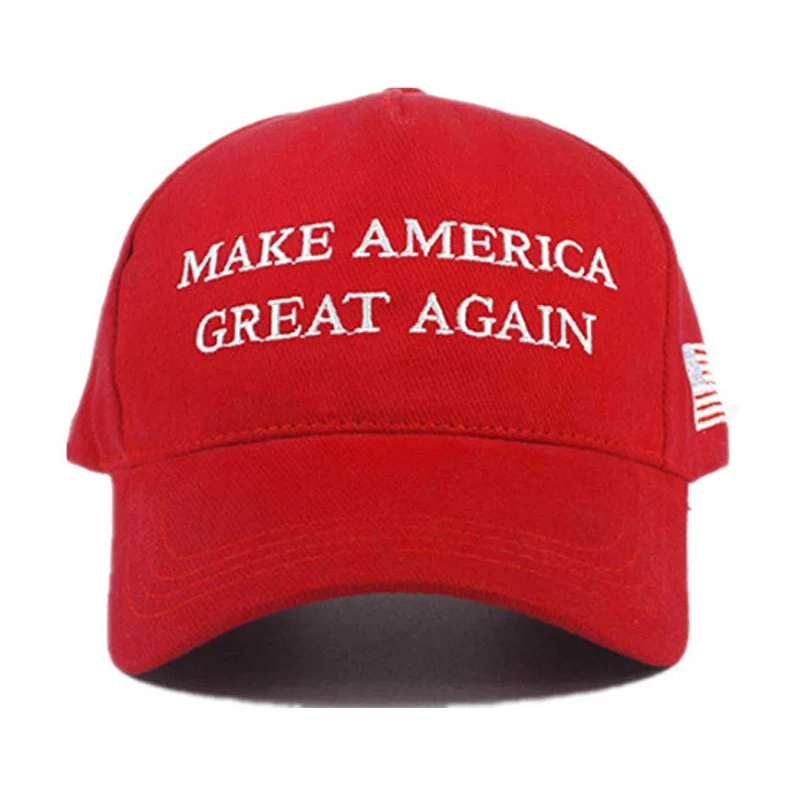 Шапка Make America Great Again лозунг Дональда Трампа с США бейсболка с флагом Регулируемая бейсбольная Кепка из чистого хлопка сделанная унисекс
