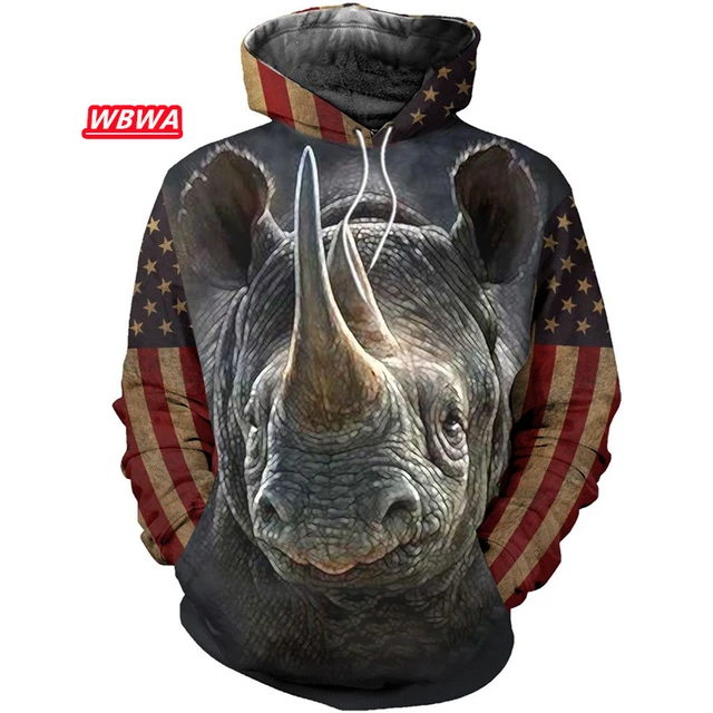 Boar Rhinoceros Dog Hunting Rabbit 3D Print Men Hooded Hoodies Hunting Hunter Women Sweatshirts Casual Hip Hop Shirt Clothing 02 R468