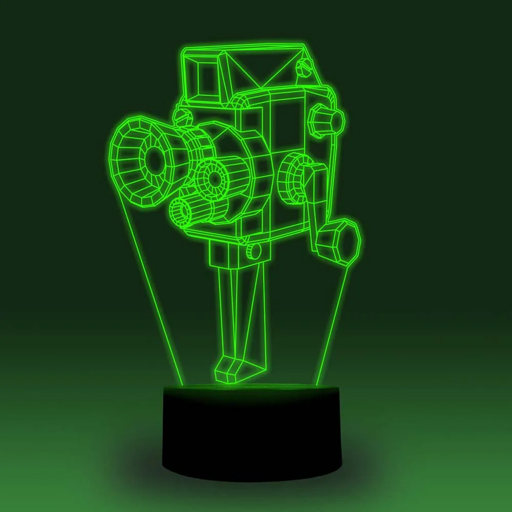 NiteApps 3D 8 мм камера ночник настольная Иллюзия украшение лампа подарок на день рождения приложение/сенсорное управление