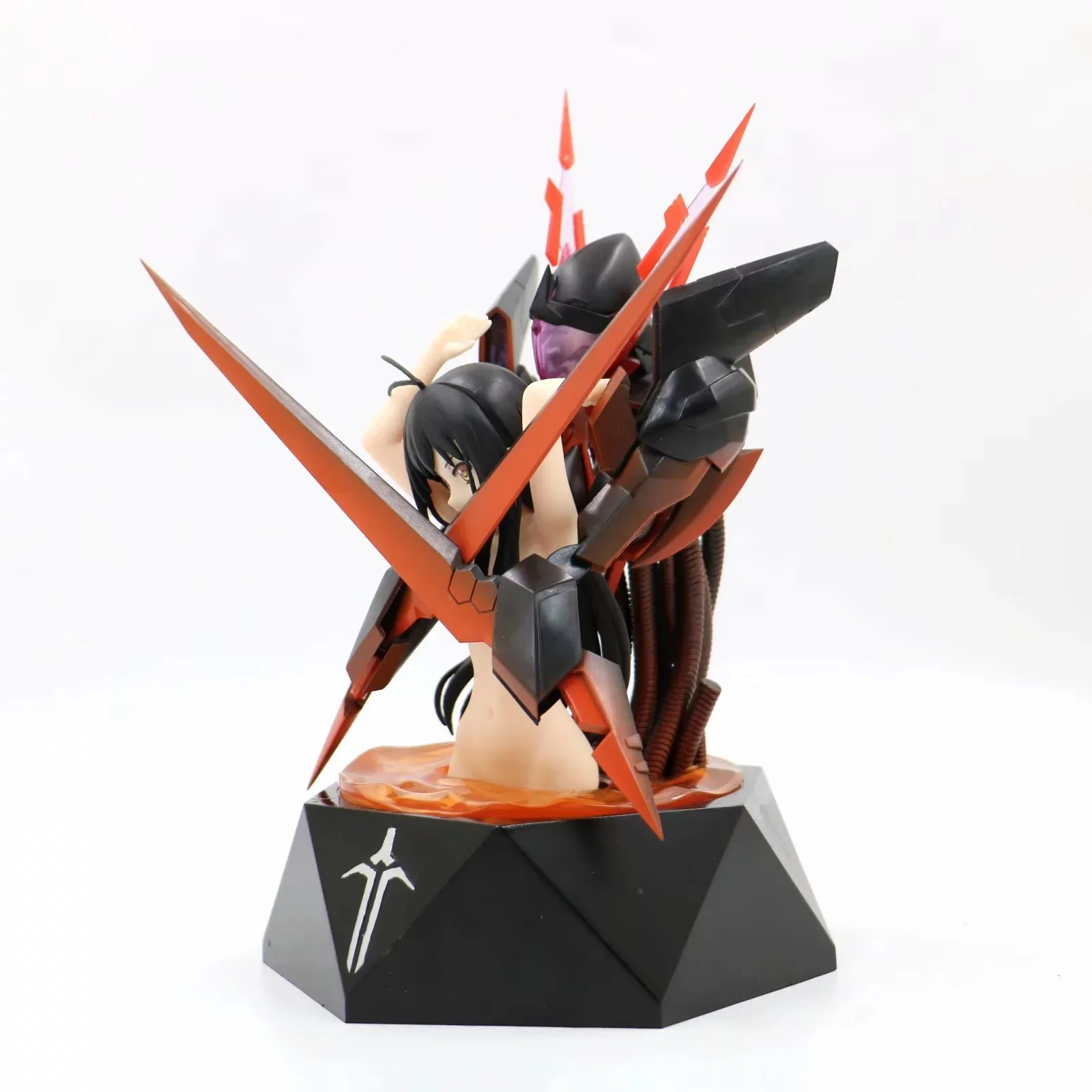 

Accelerated World Accel World Black Snow Ji Mech Status 1/6 Boxed Garage Kit Doll Ornaments Model