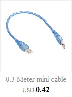 1 шт. 8-контактный мини-кабель для передачи данных для камеры usb шнур для Nikon для Canon для SONY для камеры Casio NOV11X16 оптовый поставщик дропшиппинг