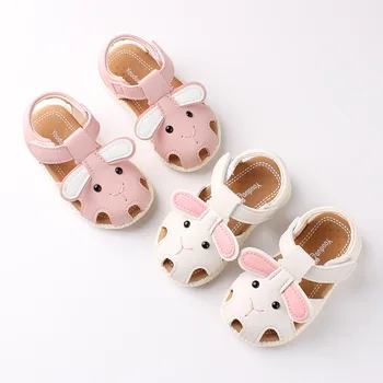 

Girls Sandals Summer Fashion Kids Beach Slippers Pearls Crystal Lovely Princess Shoes Non-slip Y6YTXD5