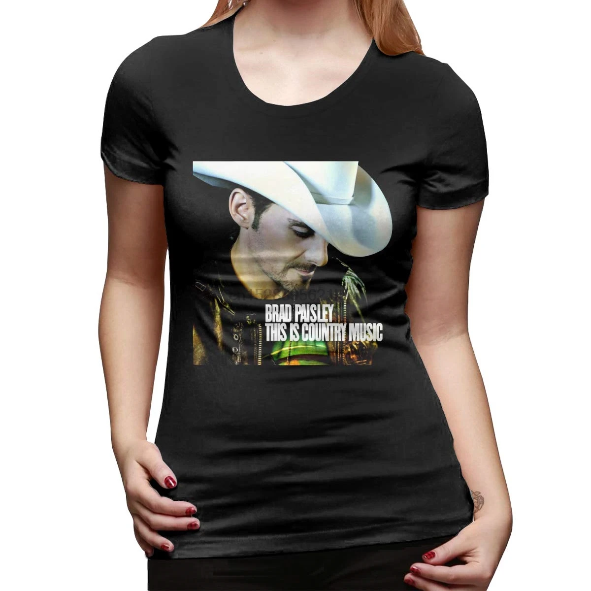 T Shirts Women Brad Paisley This is Country Music Black Tee T Shirts Women Brad Paisley This is Country Music Black Tee