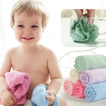 

New Microfiber Face Towel Superabsorbent Soft Baby Bib Hand Towel Kitchen Towels Quick-Dry Multipurpose Towels Baby Bath Towels
