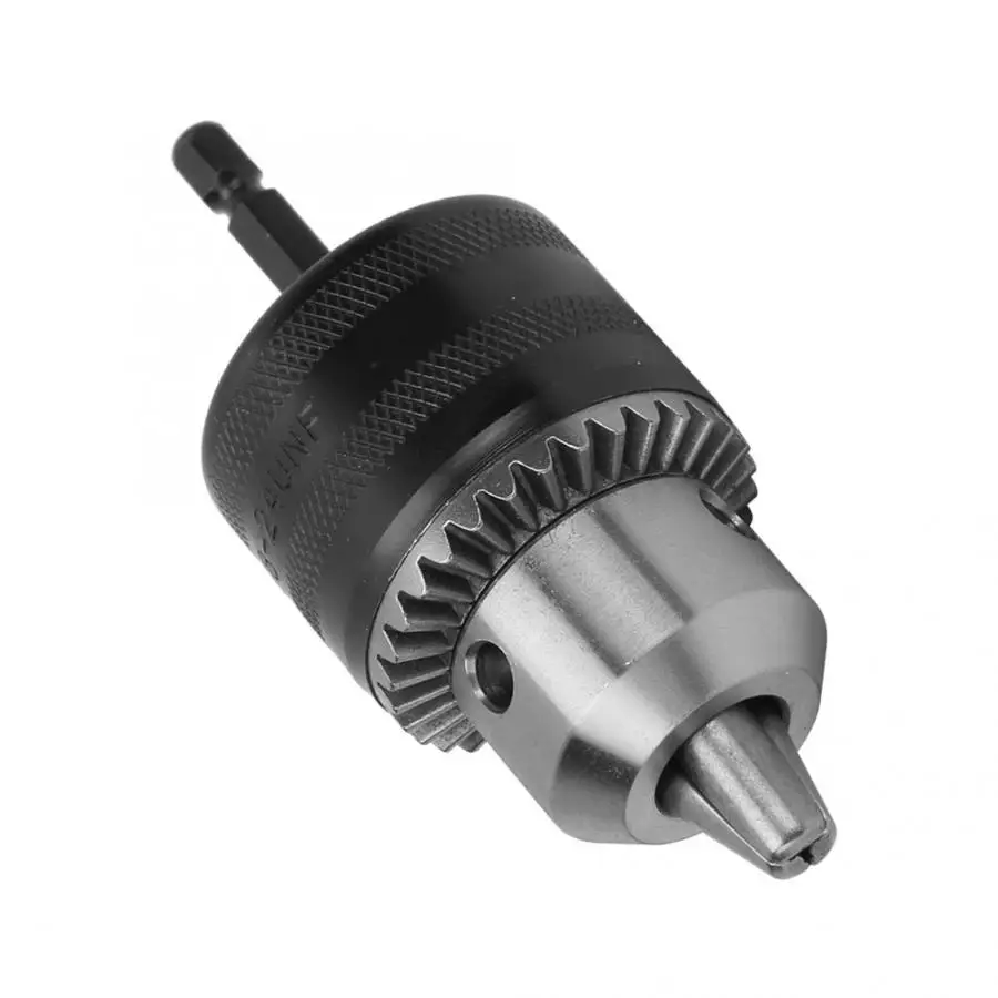 

Light Type 1.5-13mm Range 3/8--24UNF Micro Motor Taper Mounted Key Type Drill Chuck Tool Kit+1/4 Hex 3/8 Threaded Extension Rod
