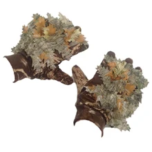 3D листовая точка сцепление Кемпинг стрейч Защитный дышащий Противоскользящий джунгли декодирование стрельба полный палец охотничьи перчатки