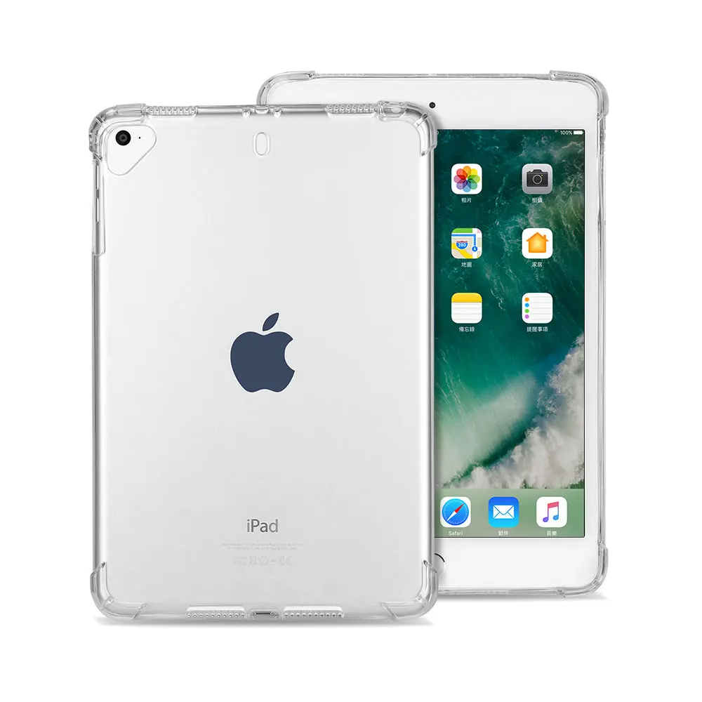 Для iPad Mini 1 2 3 4 чехол TPU Мягкий Прозрачный чехол для iPad Mini 7," ультра тонкий прозрачный силиконовый чехол A1550 - Цвет: Transparent