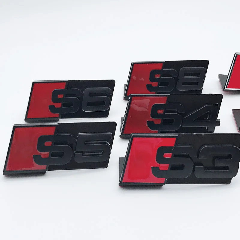 Car Modification A4LQ5 Q7 A6L A5 for Auto Logos S5 S3S4S6S8 Modified Car Logo
