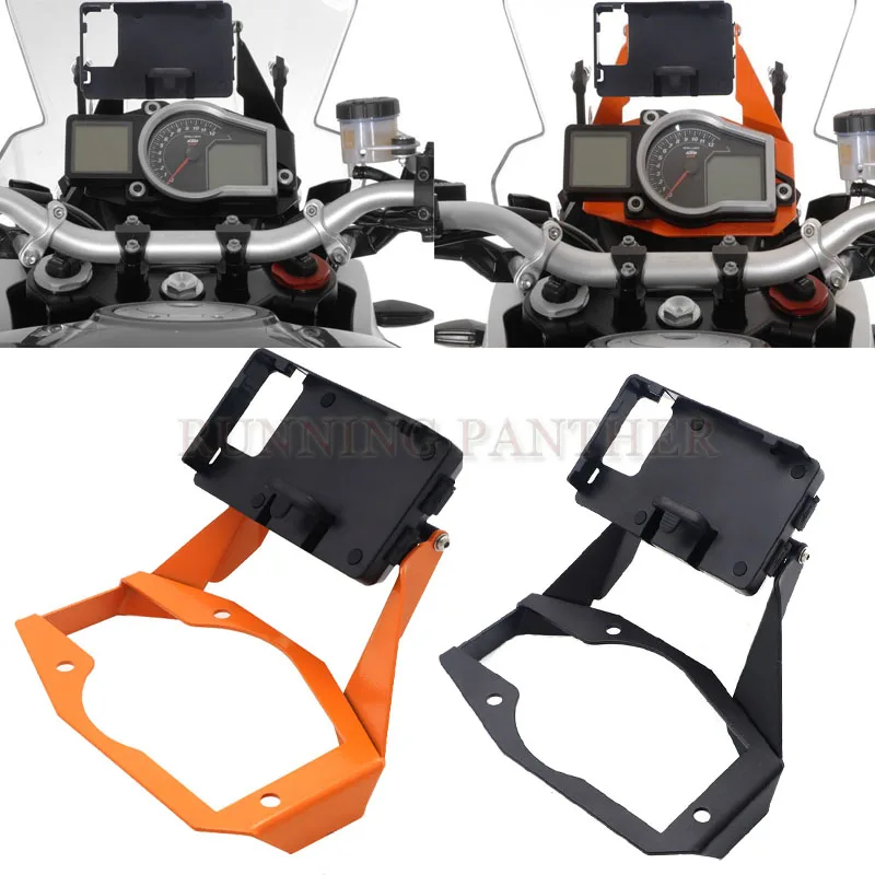 Для KTM 1050 1090 1190 приключение ADV Мотоцикл инструмент gps крепление адаптер держатель кронштейн
