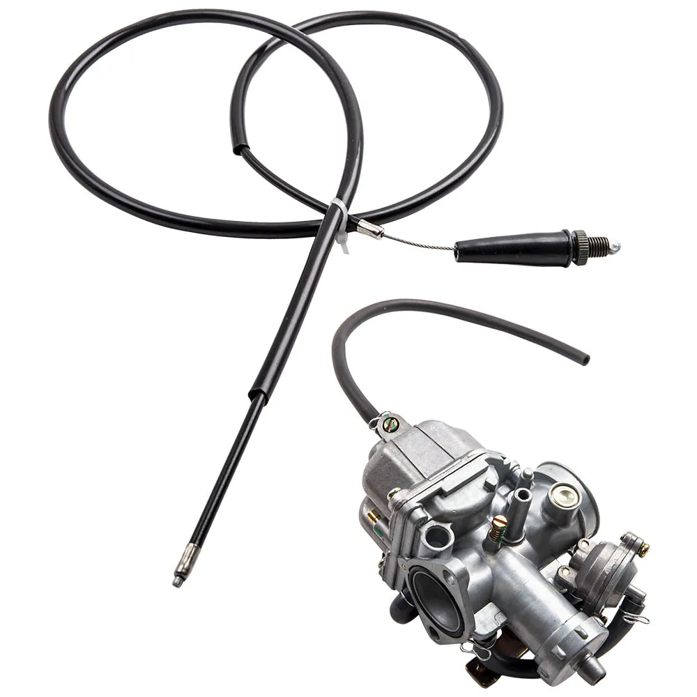 Carburetor Carb & Throttle Cable for Honda Recon 250 TRX250 TRX250TE