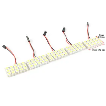 

Kit Interior Festoon Dome Light Replacement Universal DC 12V 5pcs 5050 T10