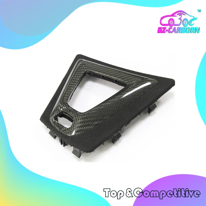 

Gearshift Surround Cover 2014-UP For BMW F80 M3 F82 F83 M4 Replacement Type Gloss Black ABS+Carbon Fiber Alcantara 1Pcs-LHD Only