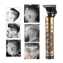 

Professional Carving Electric Clipper Titanium Ceramic Hair Trimmer Strong Motor Hair Cutting Machine 0mm Trimmer Low Noise 31